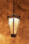 Custom copper pendant or hanging lantern lighting fixture JWHL