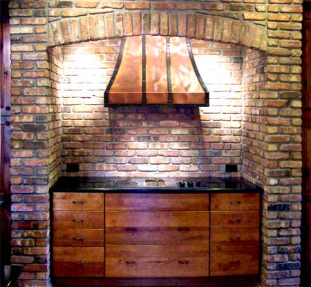 Range Hood 13 G with Matching Apron Sink