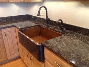 installed sink photo 011513AD