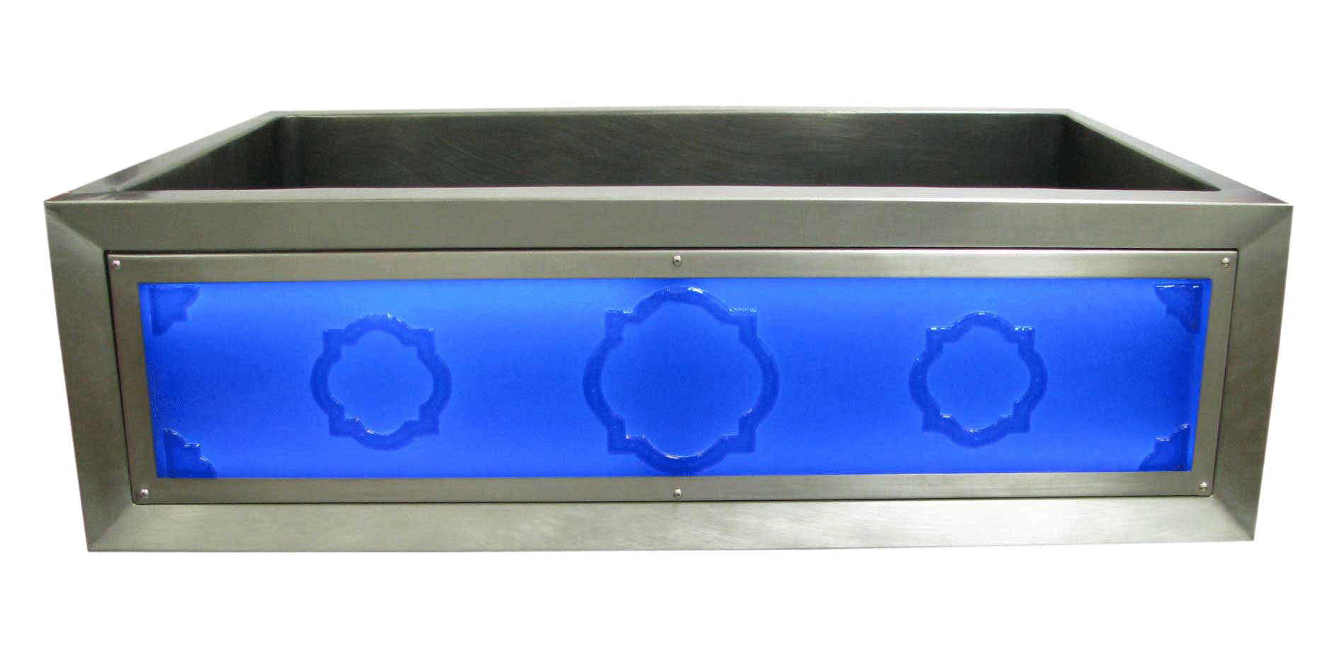 Quatrefoils Luminescent Apron Sink