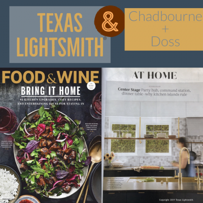 In The Press… Texas Lightsmith & Chandbourne + Doss