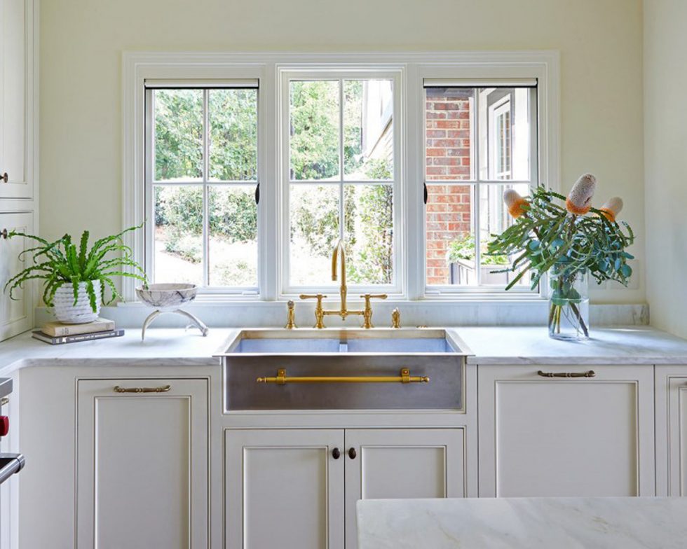 Constantine Sink in Homewood Kitchen | Texas Lightsmith