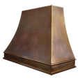 custom bronze range hood Texas Lightsmith Model #4, A - variation 4